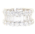 white gold diamond eternity band