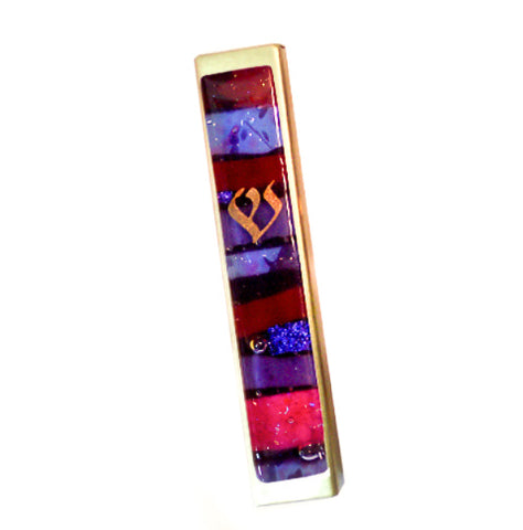 gary rosenthal purple mosaic kaballah mezuzah